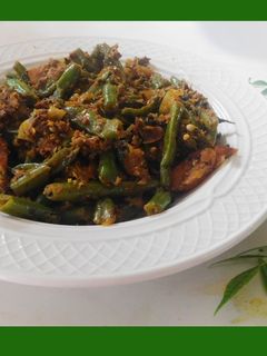 கிரீன் பீன்ஸ் சுக்கா செய்முறை முக்கிய புகைப்படம்