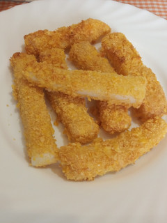 Una foto de Tiras de potón choco crujiente en Airfryer