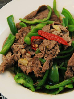 青椒炒牛肉 的食譜成品照片