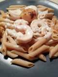 Pennes aux scampis et aux noix de Saint Jacques