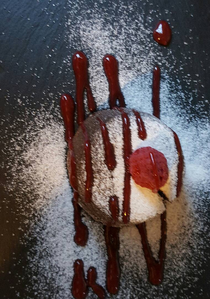 Una foto de Coulant De Chocolate