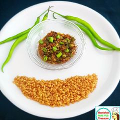 A picture of Methi Mirchi Aachar.