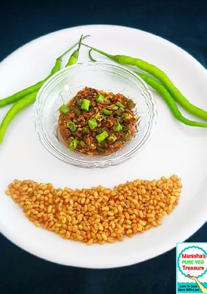 A picture of Methi Mirchi Aachar.