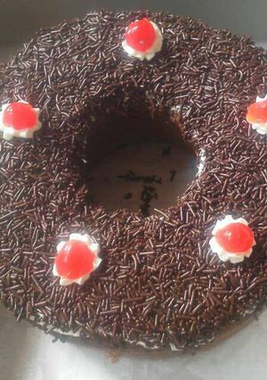 Foto resep Cake Coklat Tabur Meises