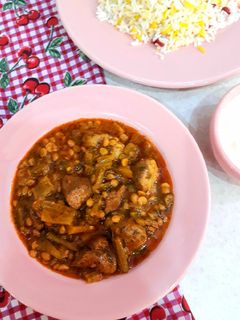 عکسی از دستور خورش قیمه کرفس