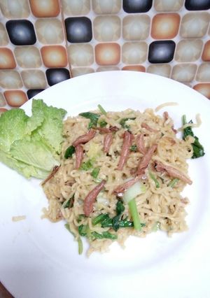 Foto resep Mie Tumis Teri