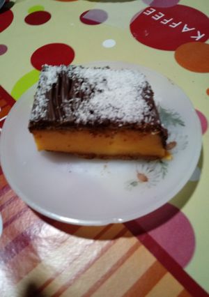 Foto principal de Tarta de zumo de mandarina y chocolate