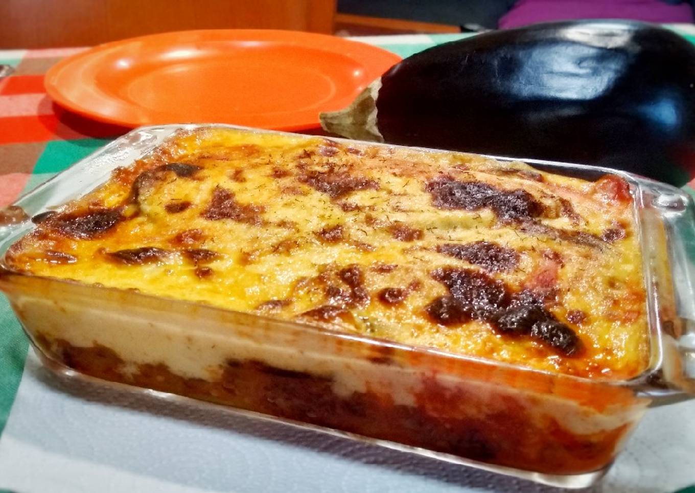 Moussaka en freidora de aire Cosori 5,5L