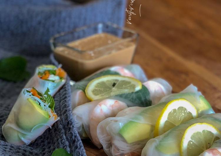 Easiest Way to Prepare Ultimate Vietnamese Spring rolls