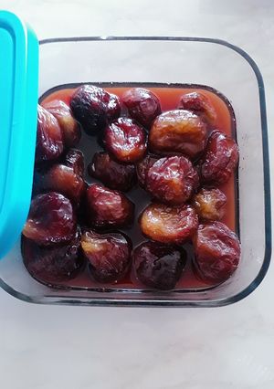 عکسی از دستور مربای انجیر سرخ