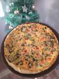 Tarta de Puerros y Fiambre