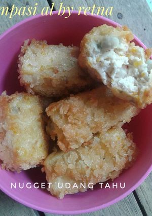 Foto resep Nugget udang tahu -mpasi 1y+