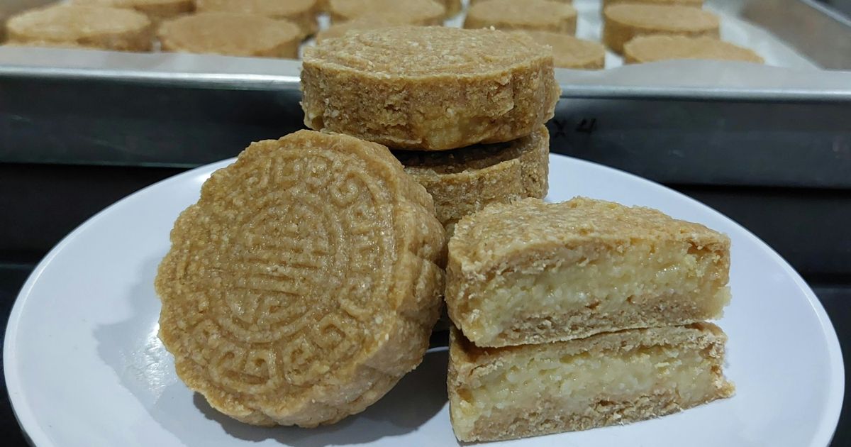 Anabolic Milky Cheese Oat Mooncakes (New Recipe) |High Protein, Low Calorie, Sugar & Gluten Free