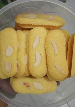 Foto resep Lidah kucing almond
