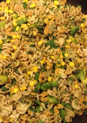 Una foto de Veggie pasta