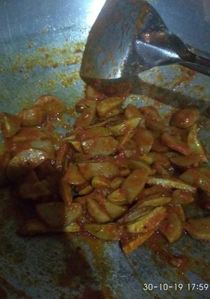 Foto resep Sambal jengkol + baso