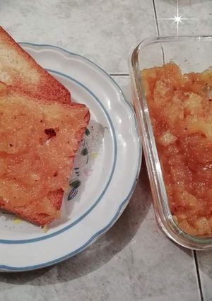 Una foto de Mermelada de piña con canela