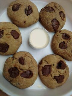 Chocolate cookies ainihin hoton girkin