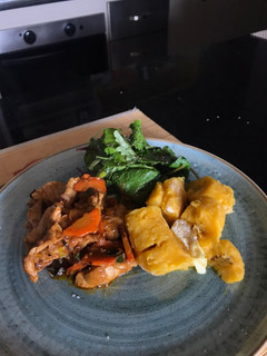Una foto de Cerdo en sabores de Asia
