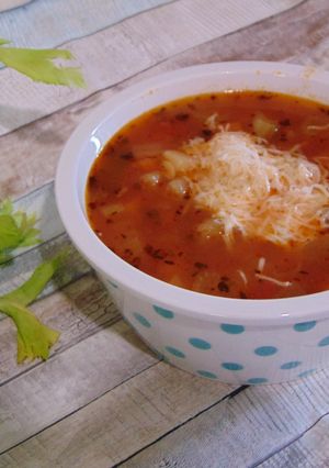 Minestrone Leves recept fotója