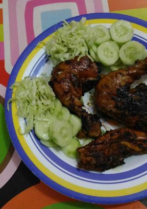 Foto resep Ayam bakar bumbu bacem