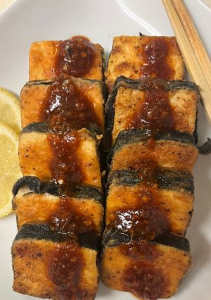 Foto resep Tofu Wrapped Nori/Tahu Bungkus Rumput Laut