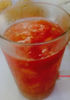 Foto resep Es tomat