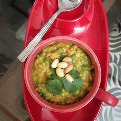 A picture of Masala oats.