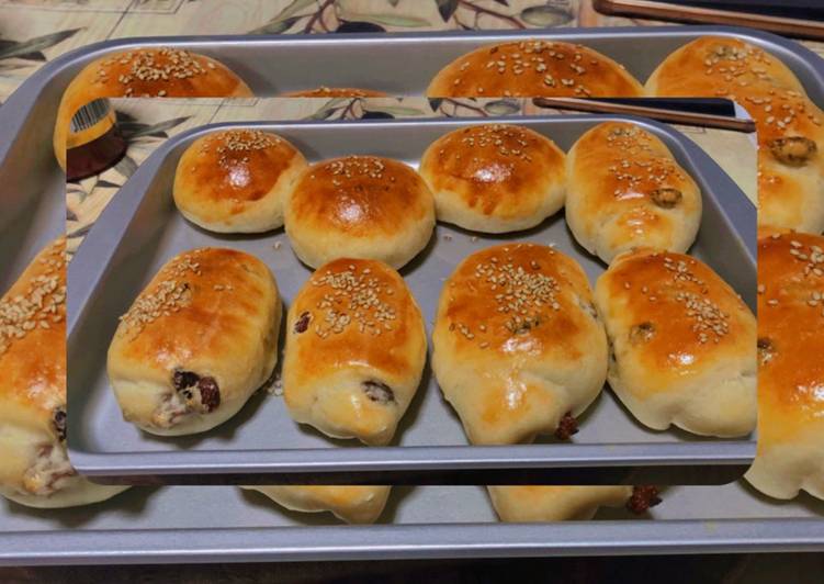Bagaimana Membuat Roti raisin lembut, simple tanpa ulen 🥖 Anti Gagal