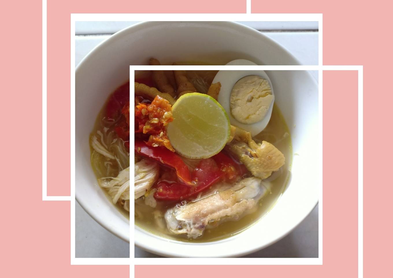 Soto ceker ayam