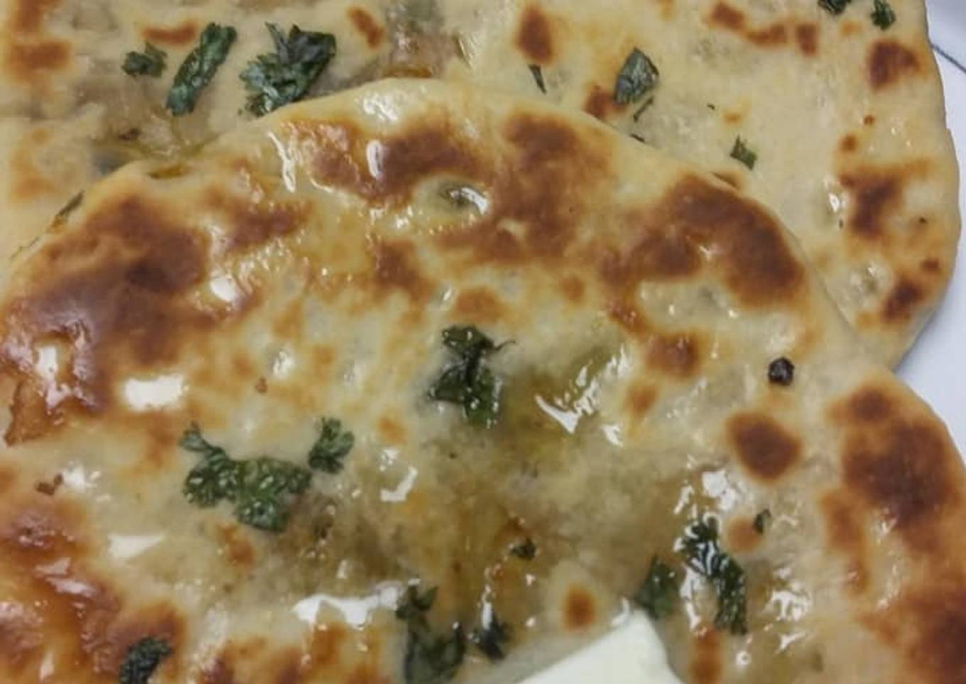 Baked Aloo Naan