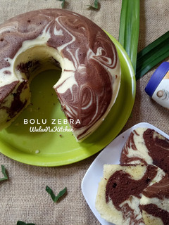 Foto resep Bolu zebra kukus