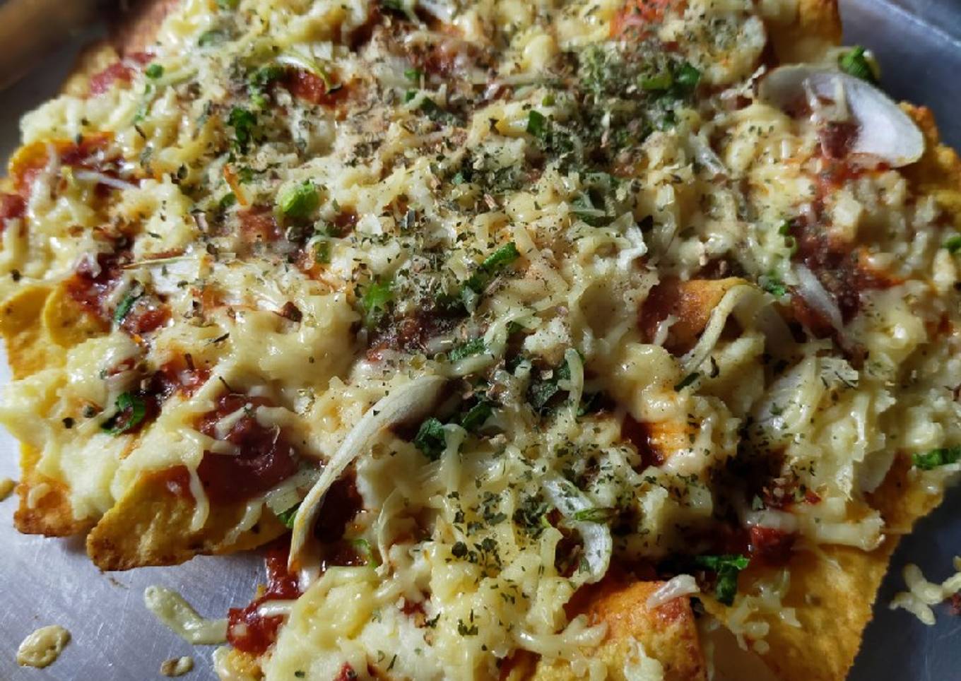 Cheesy Bolognaise Nachos