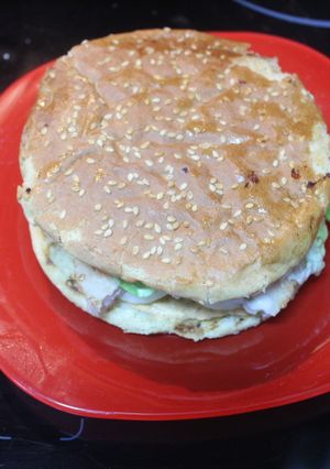 Foto principal de Pavo cocido con complejo de hamburguesa