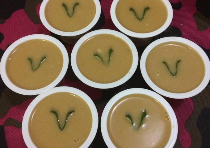 Resep: Puding Santan Gula Merah Enak Terbaru