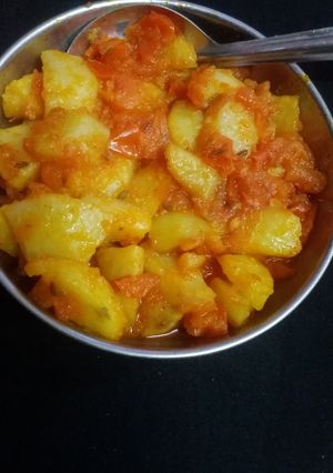 A picture of Aloo Gajar ki Sabji.