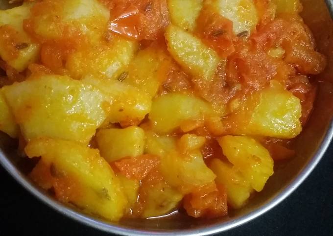 Aloo Gajar ki Sabji