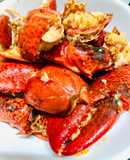 Tôm hùm sốt bơ tỏi