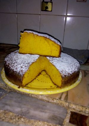 Una foto de Torta de zanahoria