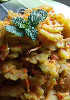 Foto resep Tumis pare teri