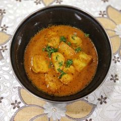 A picture of Dum Aloo.