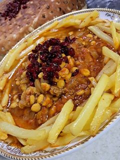 عکسی از دستور قیمه رشتی (با گوشت چرخکرده)