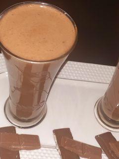 صورة لوصفة عصير الموز والشوكولاتة