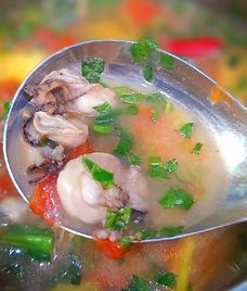 canh chua hàu