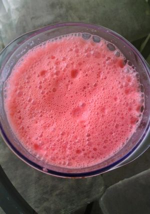 Una foto de Gelatina con leche