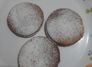Una foto de Galletas de Nutella en freidora de aire