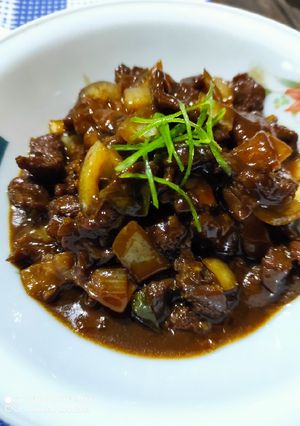 Foto resep Sapi lada hitam