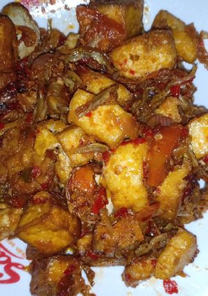 Foto resep Tahu teri jengkol balado