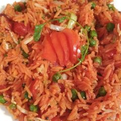 A picture of Red pullao.