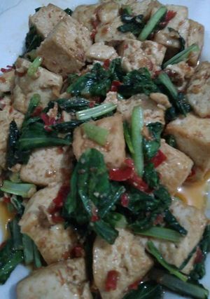 Foto resep Tumis tahu caisim terasi